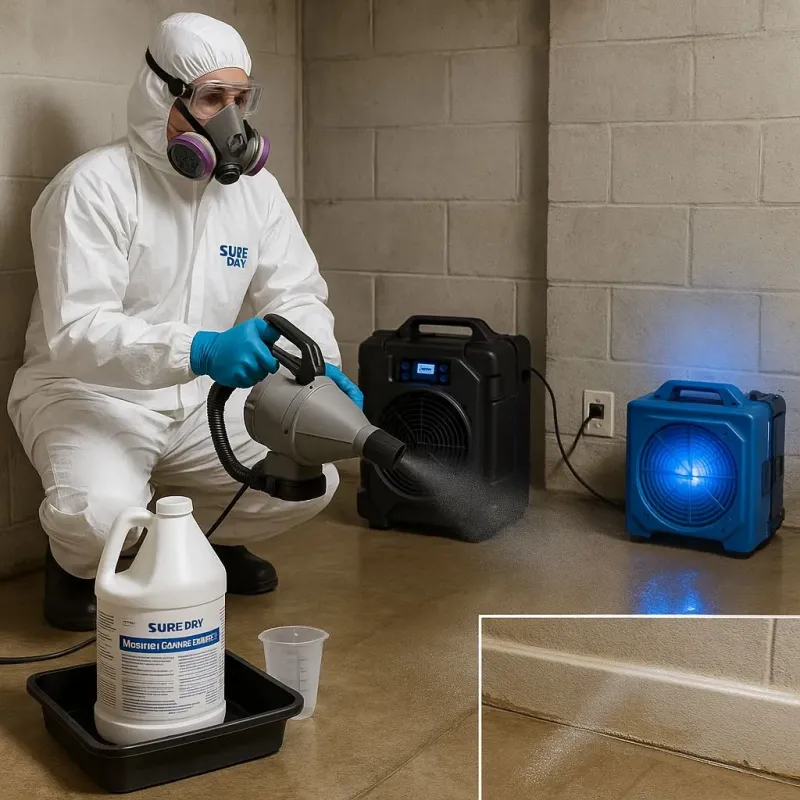 Sanitization and Odor Removal process in Saint Bernard Parish, LA