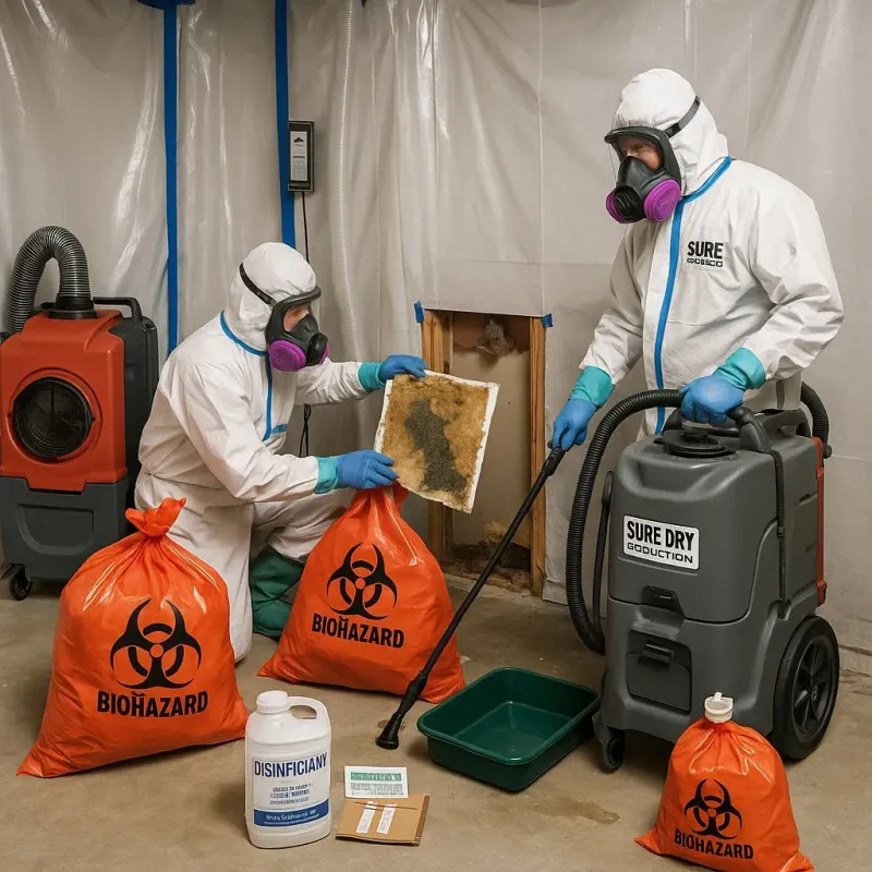 Contaminated Water Handling Protocols process in Saint Bernard Parish, LA