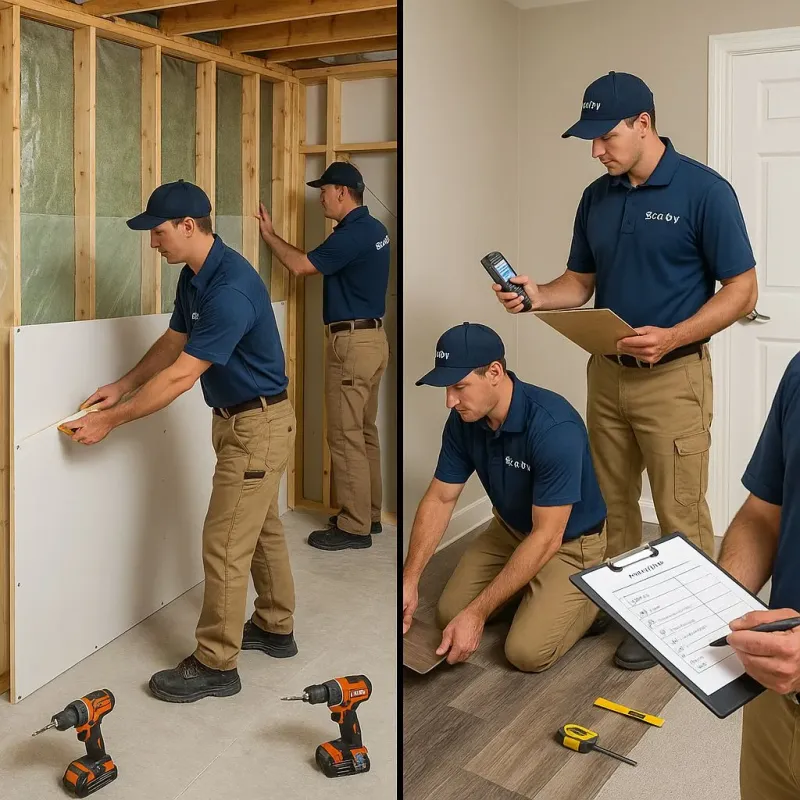 Repairs and Reconstruction process in Saint Bernard Parish, LA